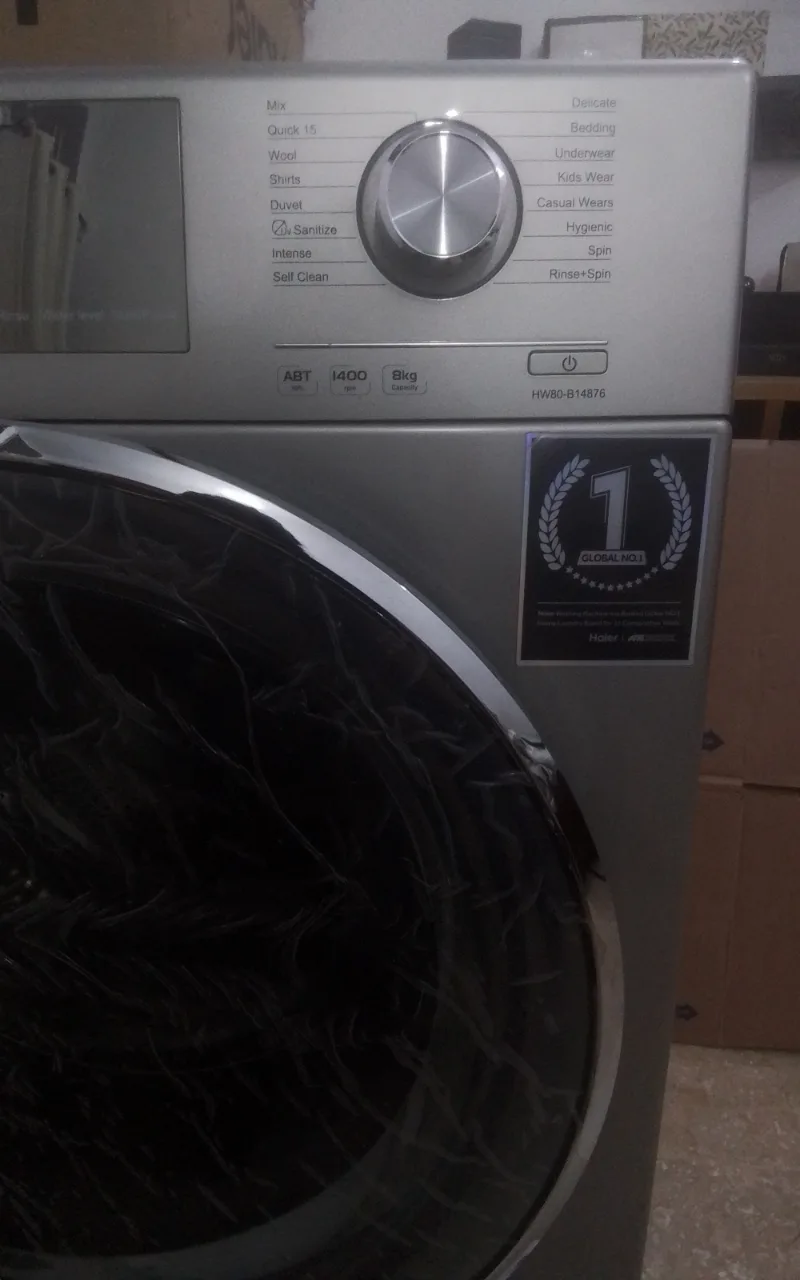 Automatic Haier Washing Machine 7 kg, 8 kg Brand New