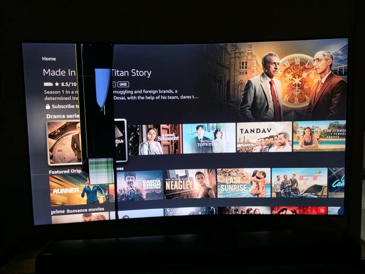 Samsung Q8c 65 inches