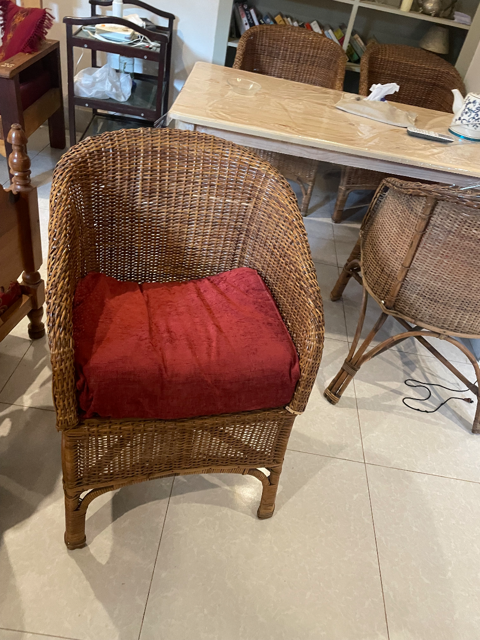 Cane chairs