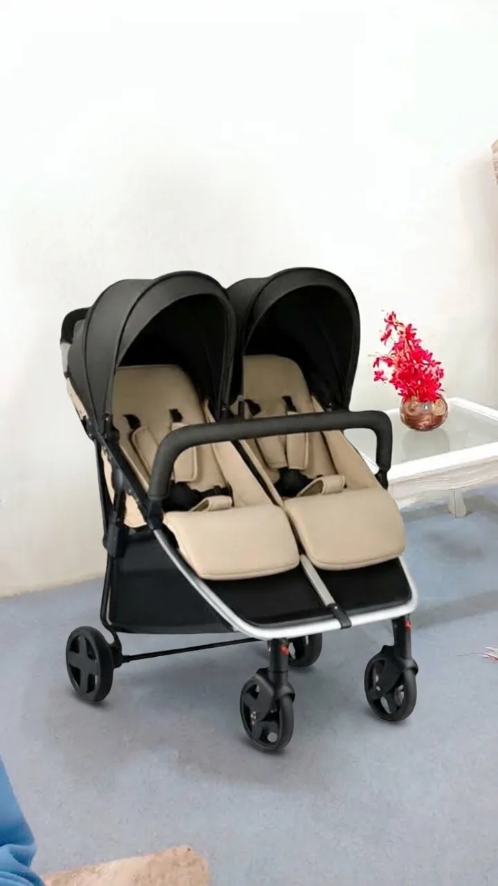 Twin baby stroller |Double baby stroller/pram