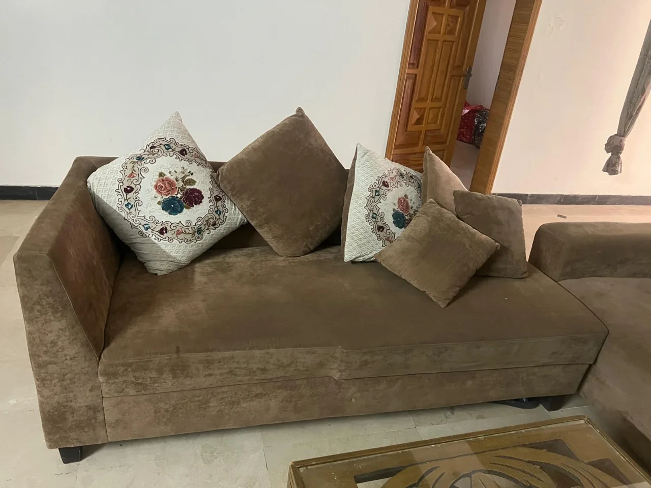 L shape sofa