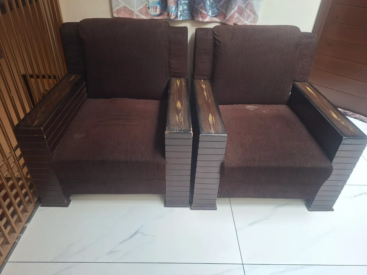 5seater sofa,3table set,1 single 3seater