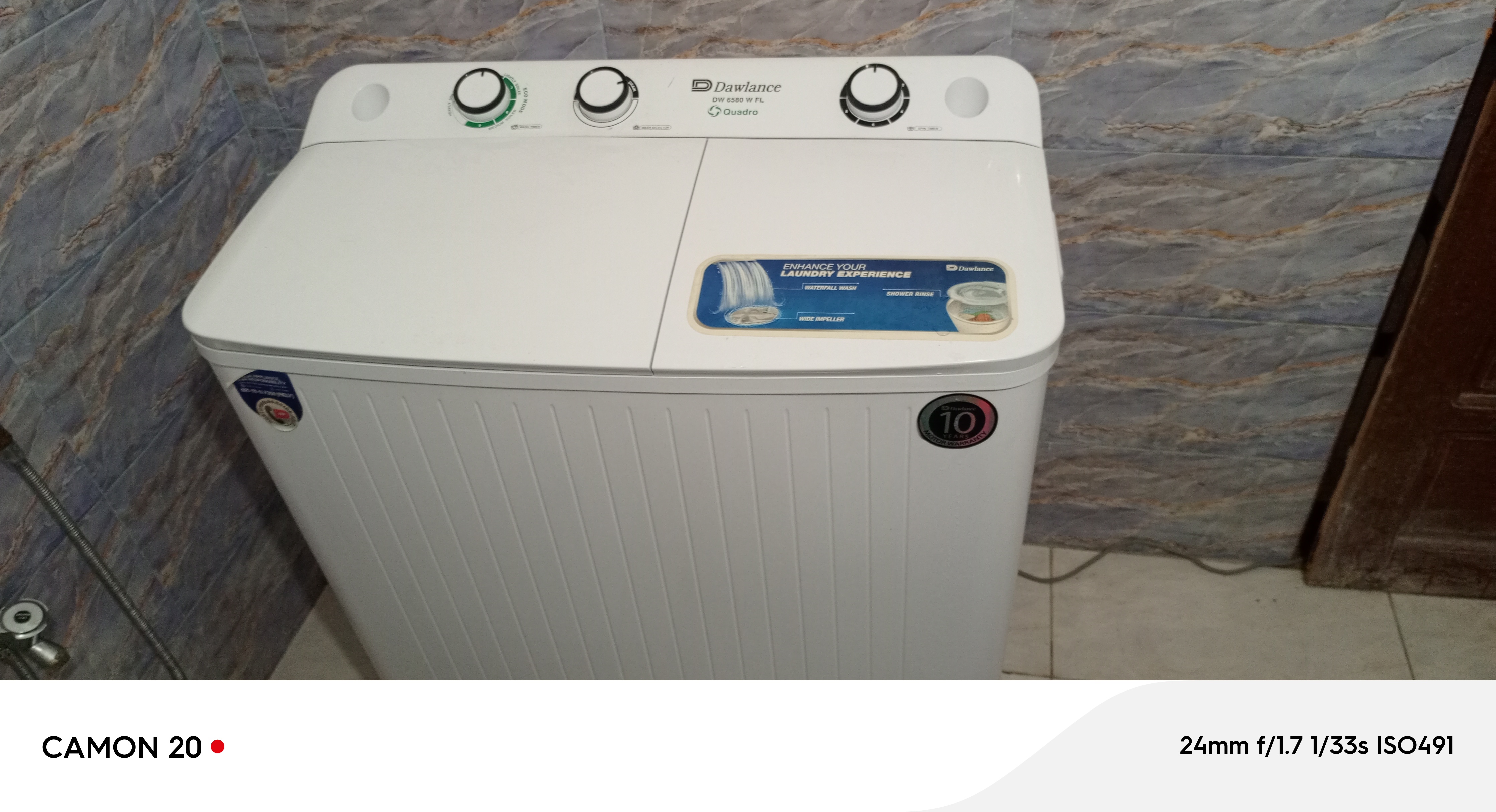 Dawlance washing Machine twin