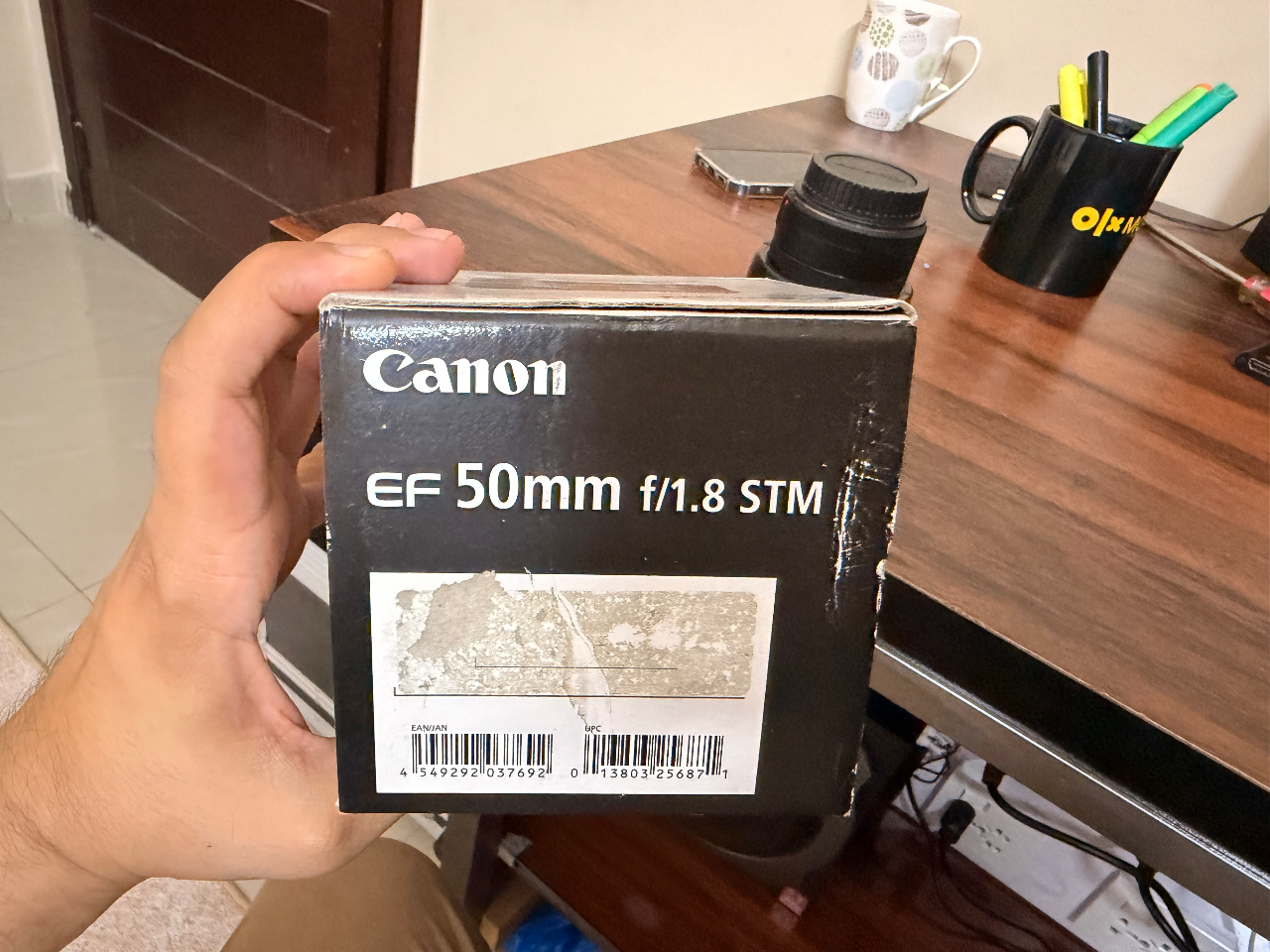 Canon lens EF50mm f/1.8st