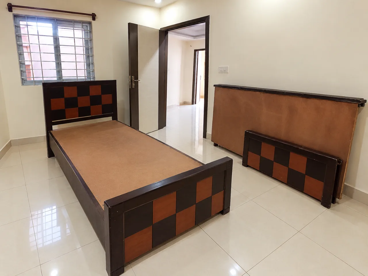 2 Single Beds + 2 Mattresses for Sale 🛏️ Used but in good, usable condition.