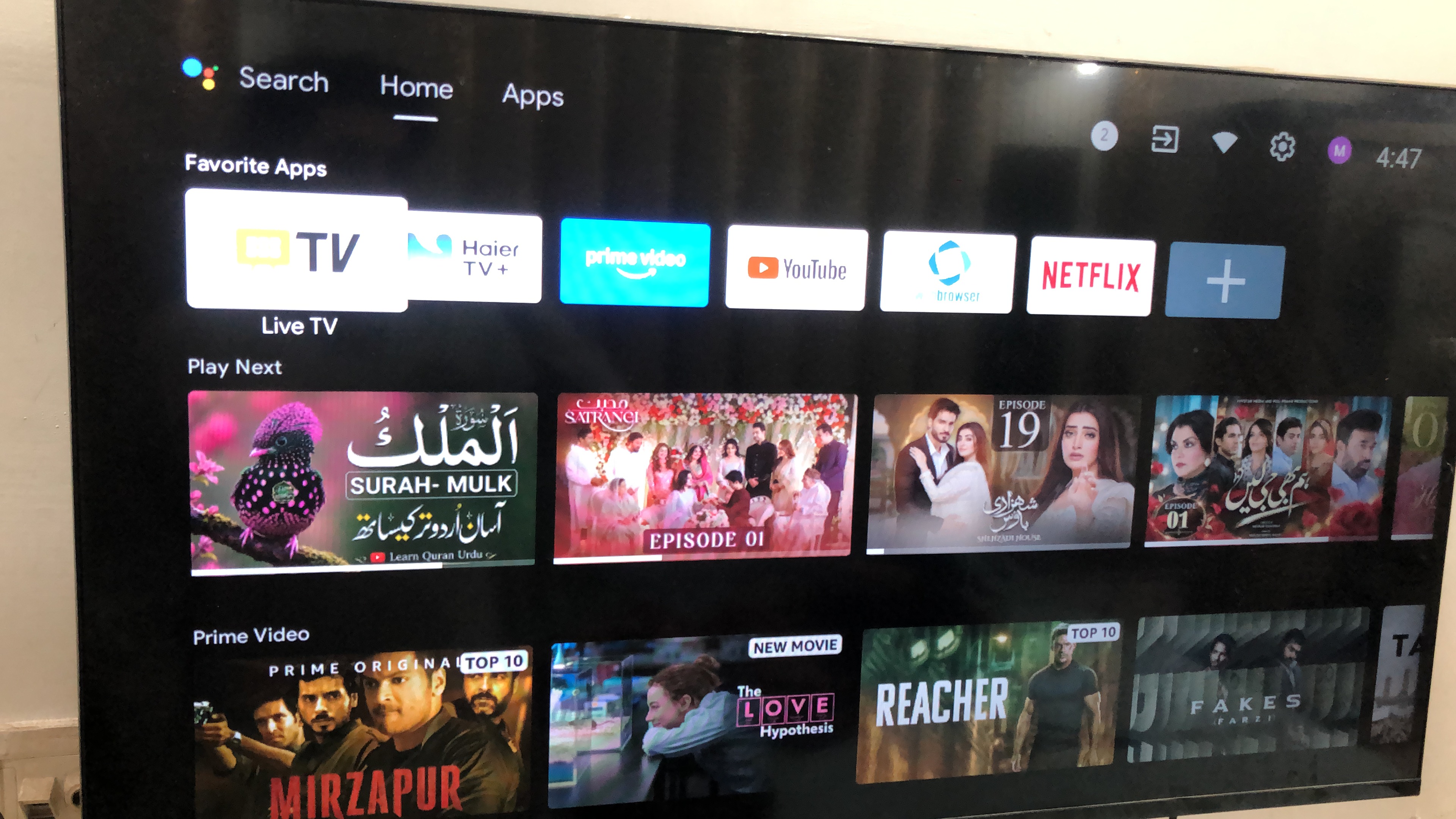 Haier led smart 42 inches