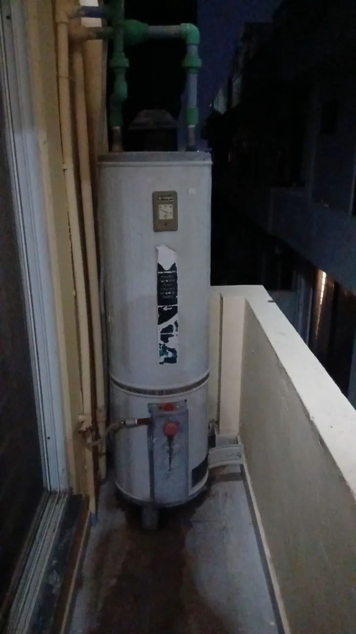 Nasgas gas geyser 35galoons