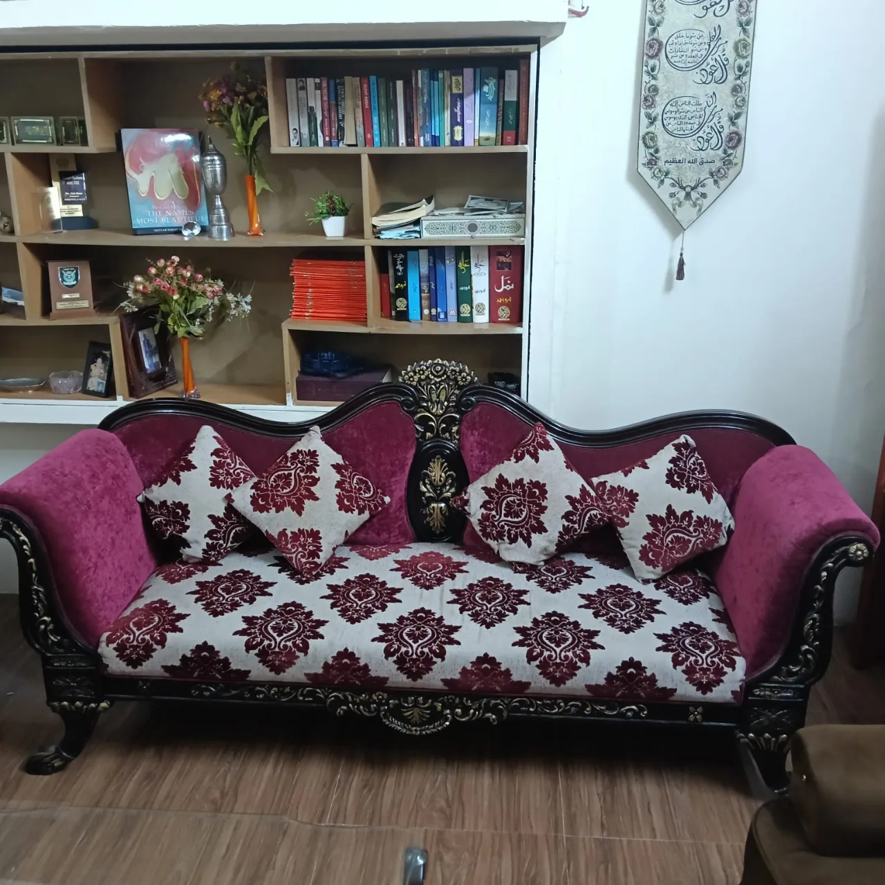 Drawing room sofas with table set