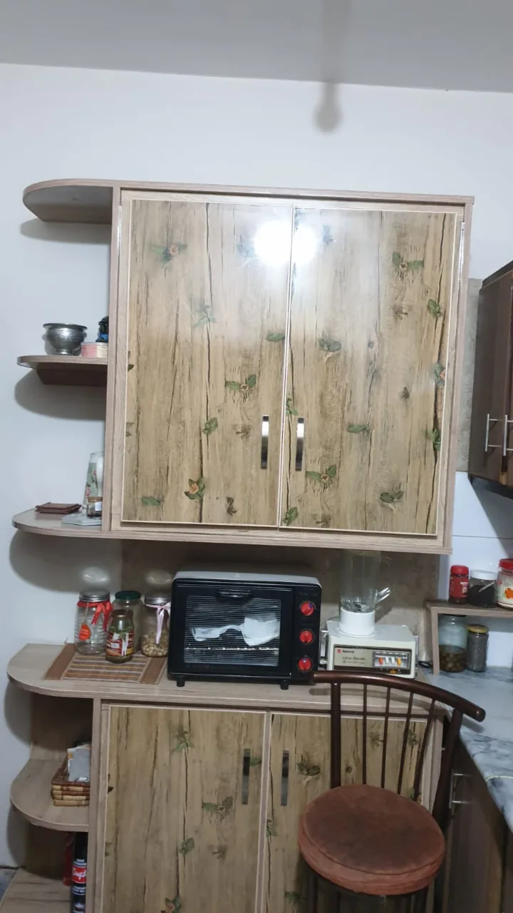 2 Custom-Made Kitchen Cabinets | Laminated Wood | Excellent Condition