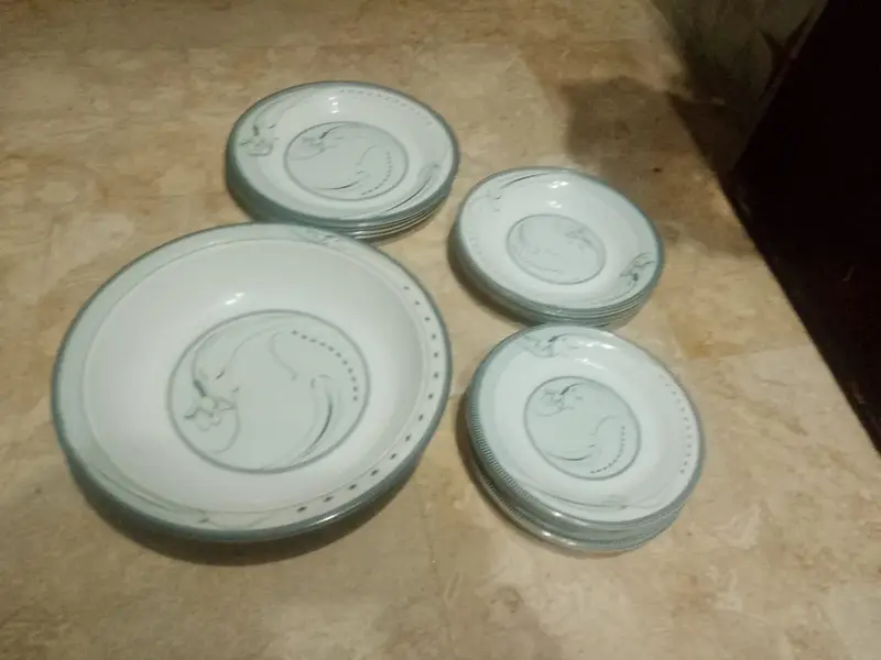 Old Dinner Set