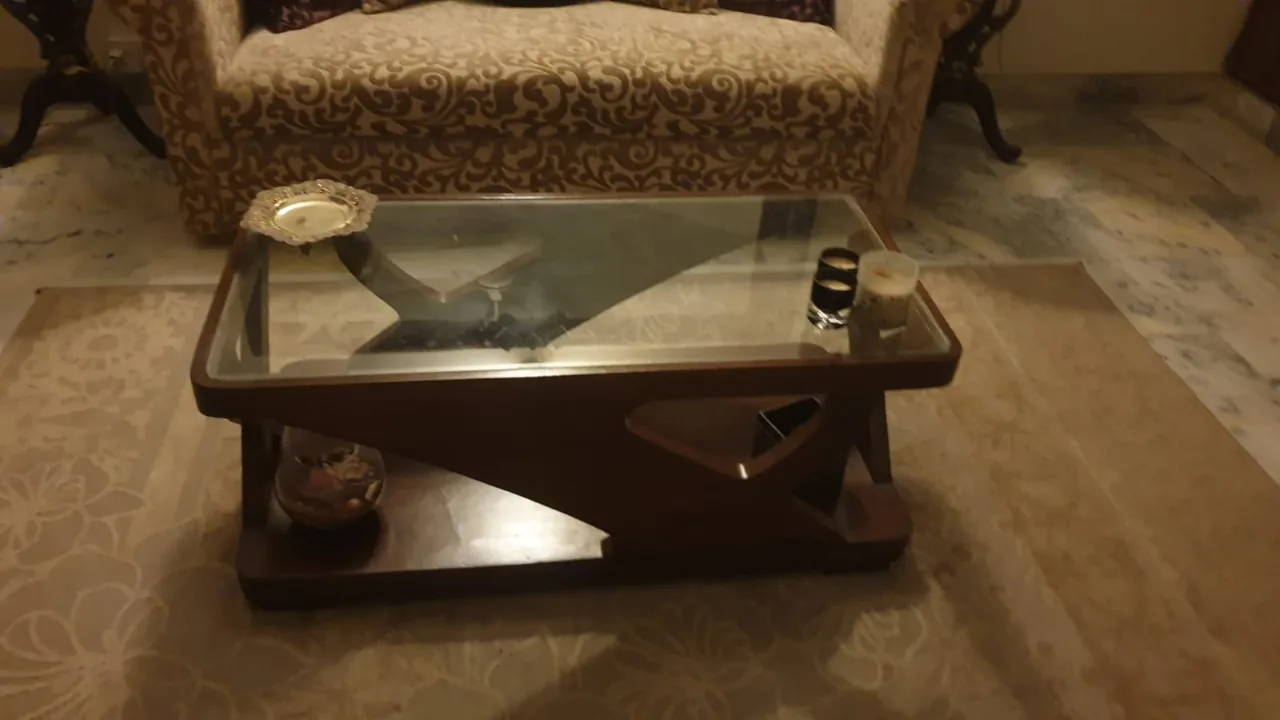 center Table and  bench